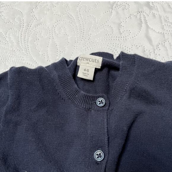 Crewcuts Knit Cardigan Sweater Size 4/5 - Picture 4 of 4
